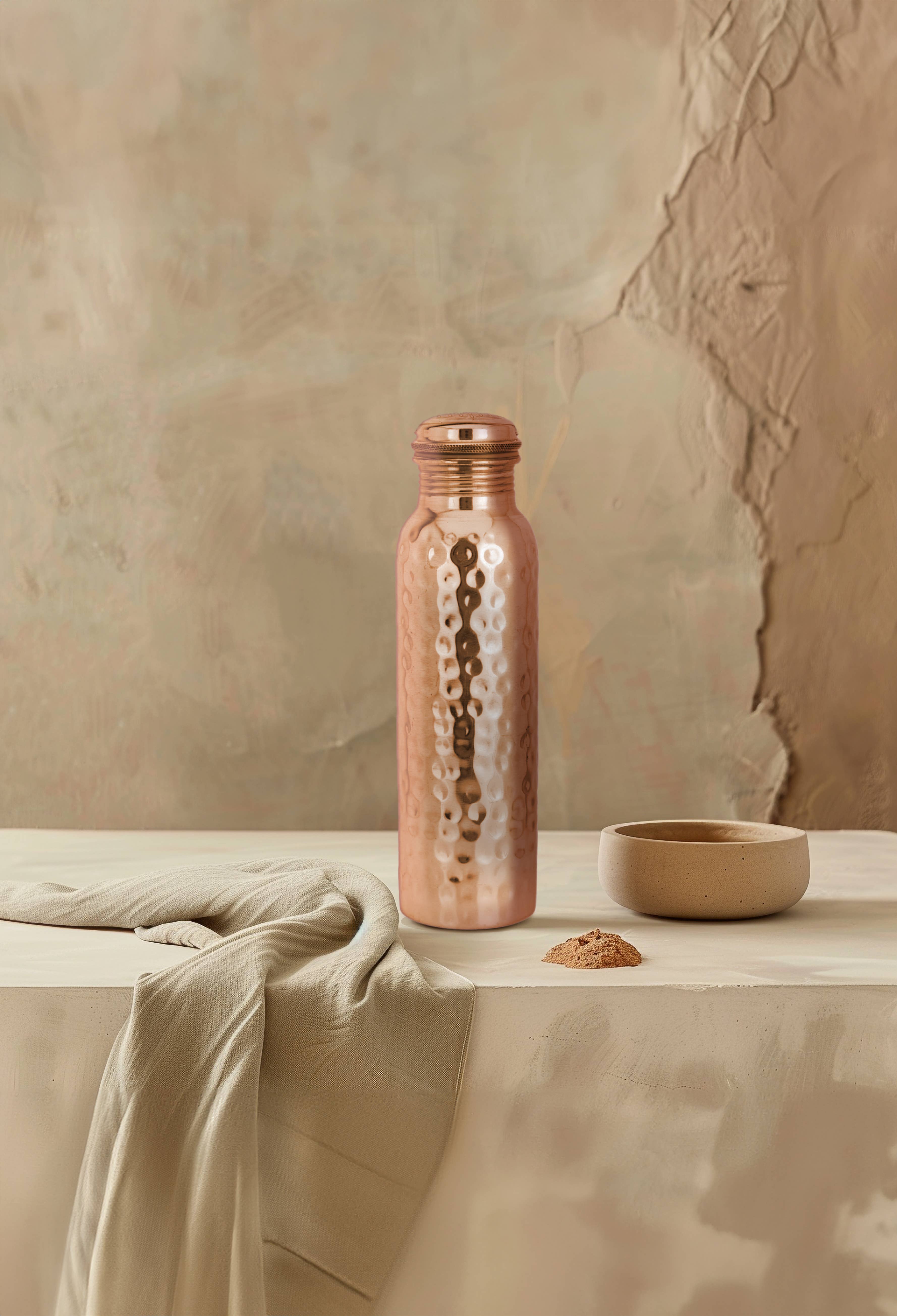 Shakti Warrior - Vendita all'ingrosso Borracce - Borraccia in Rame Martellato Tamba6