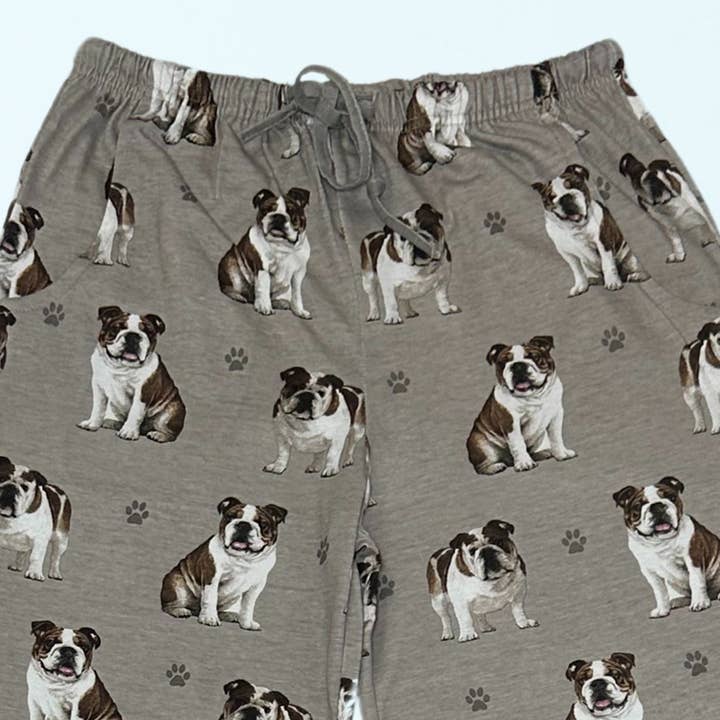 E&S Pets - Wholesale Sleepwear Bottom - Women's - Bulldog Pajama Bottoms - Pet Lover Pajama Pants2