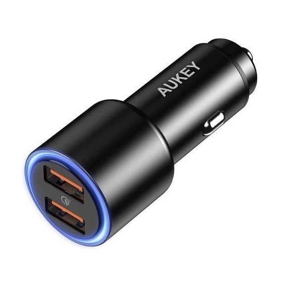 Car Charger Dual Ports USB A LED 36W for wholesale by Above Edge