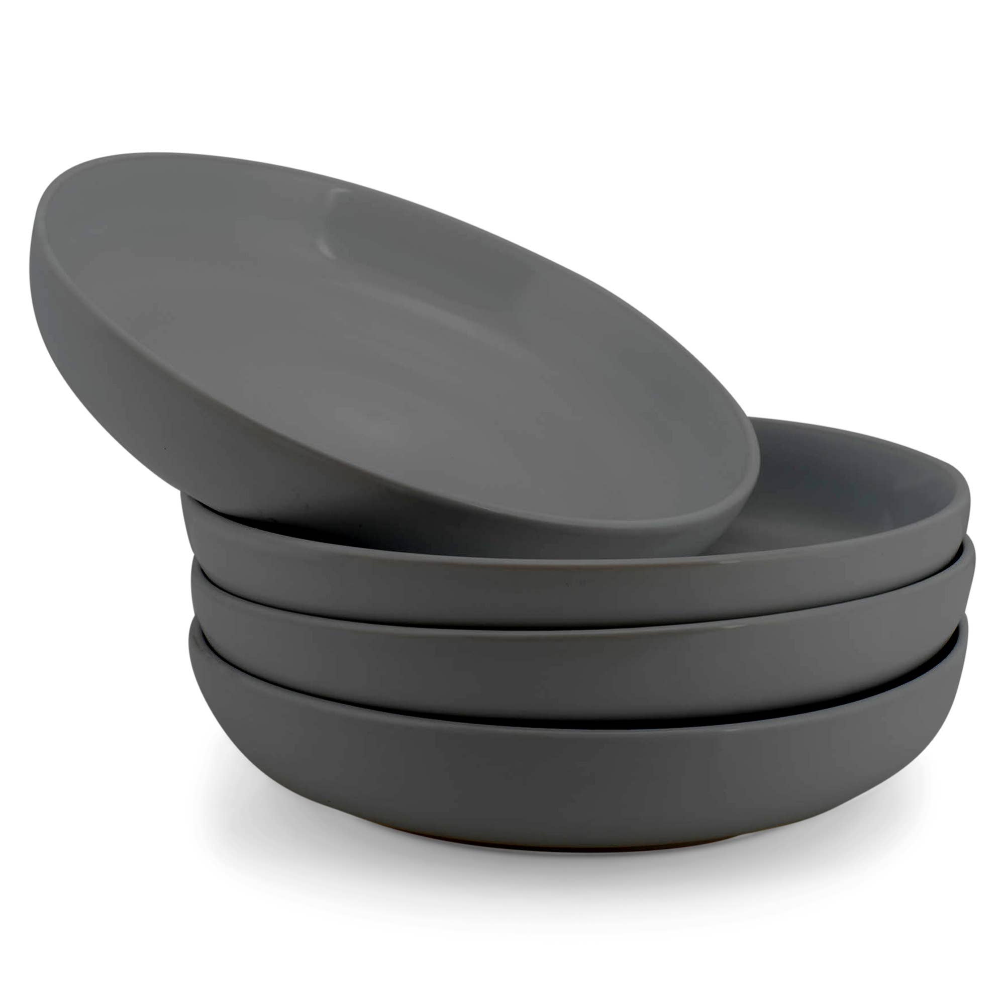 EAST AVENUE – wholesale Bowl – Dinner Bowls Set of 4, Charcoal Gray0