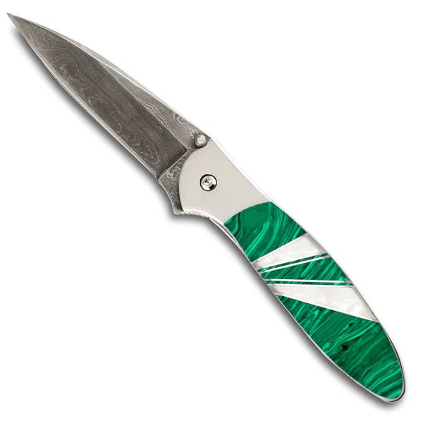 Santa Fe Stoneworks – wholesale Fickkniv/Hållare – Damaskus Kershaw purjolök smycken samling