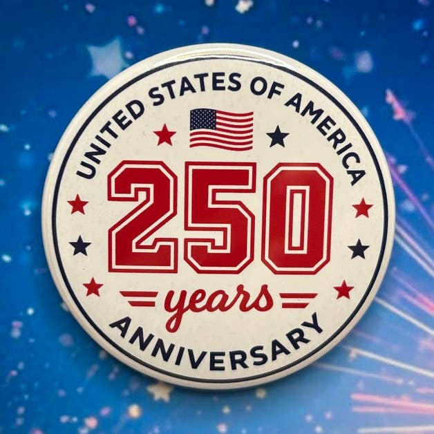 USA 250th Anniversary Magnet for wholesale by CLAY + LAUREL