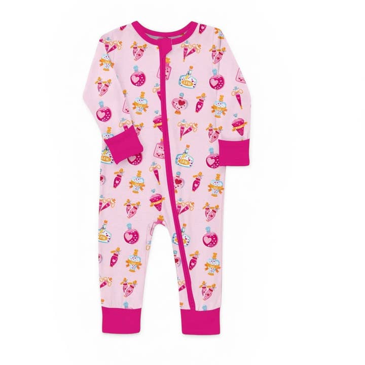 Dreamy Potion Baby Convertible Pajamas for wholesale by Zip N' Bear