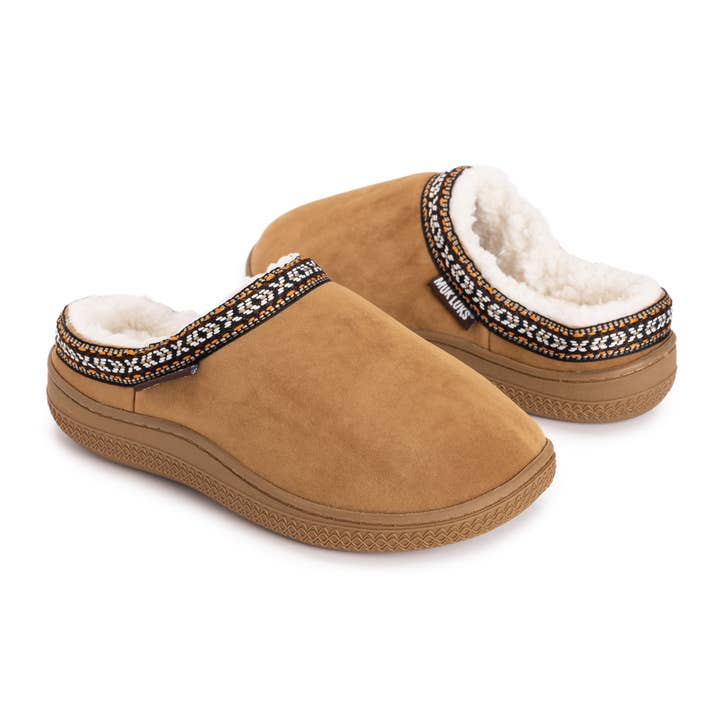 Muk Luks - Wholesale Slippers - Women's - Women's Faux Suede Clog Slipper5