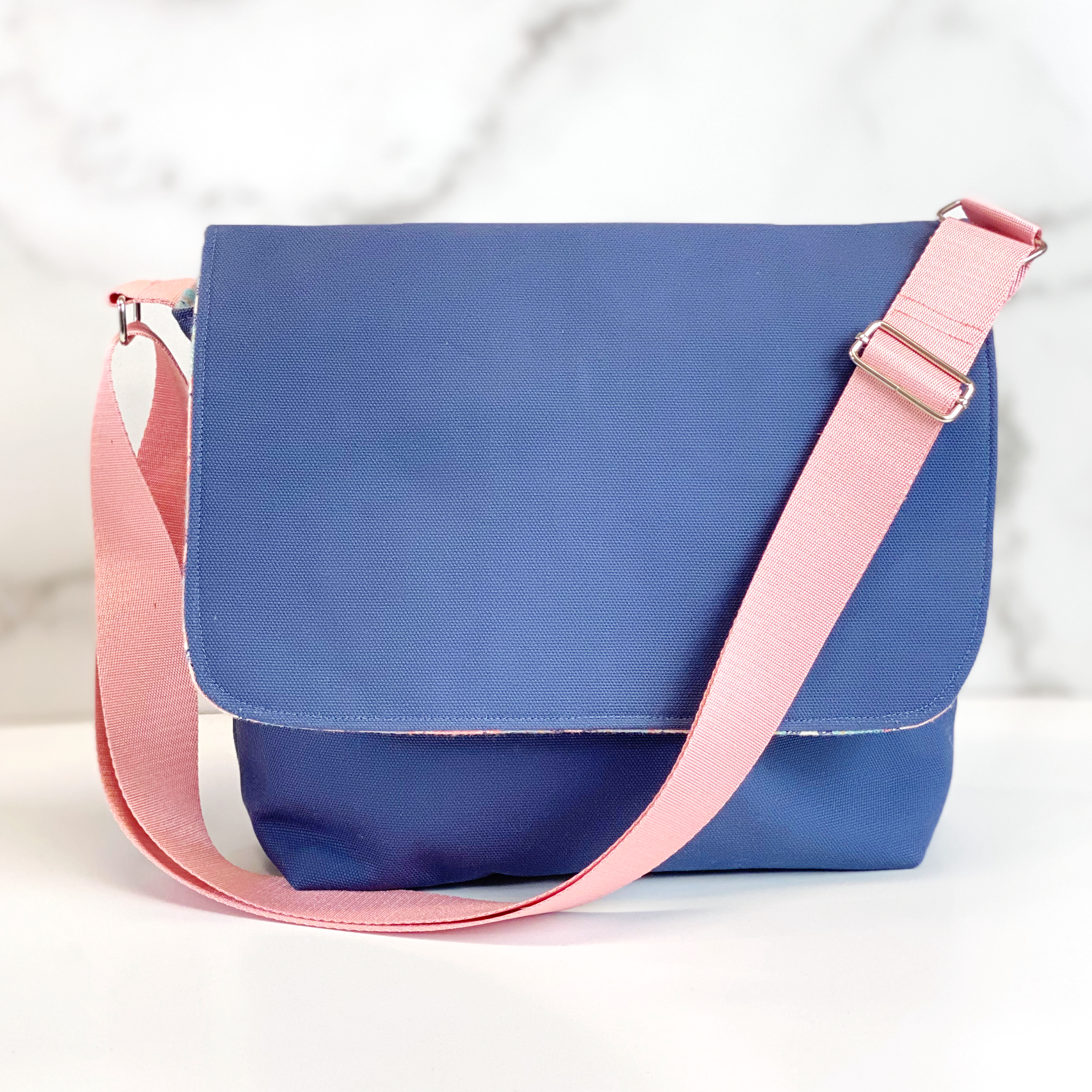 Crosscut Sewing Co. - Wholesale DIY Craft Kit - Messenger Bag Sewing Kit - DIY Beginner Sewing Project Kit Kids and Adults65