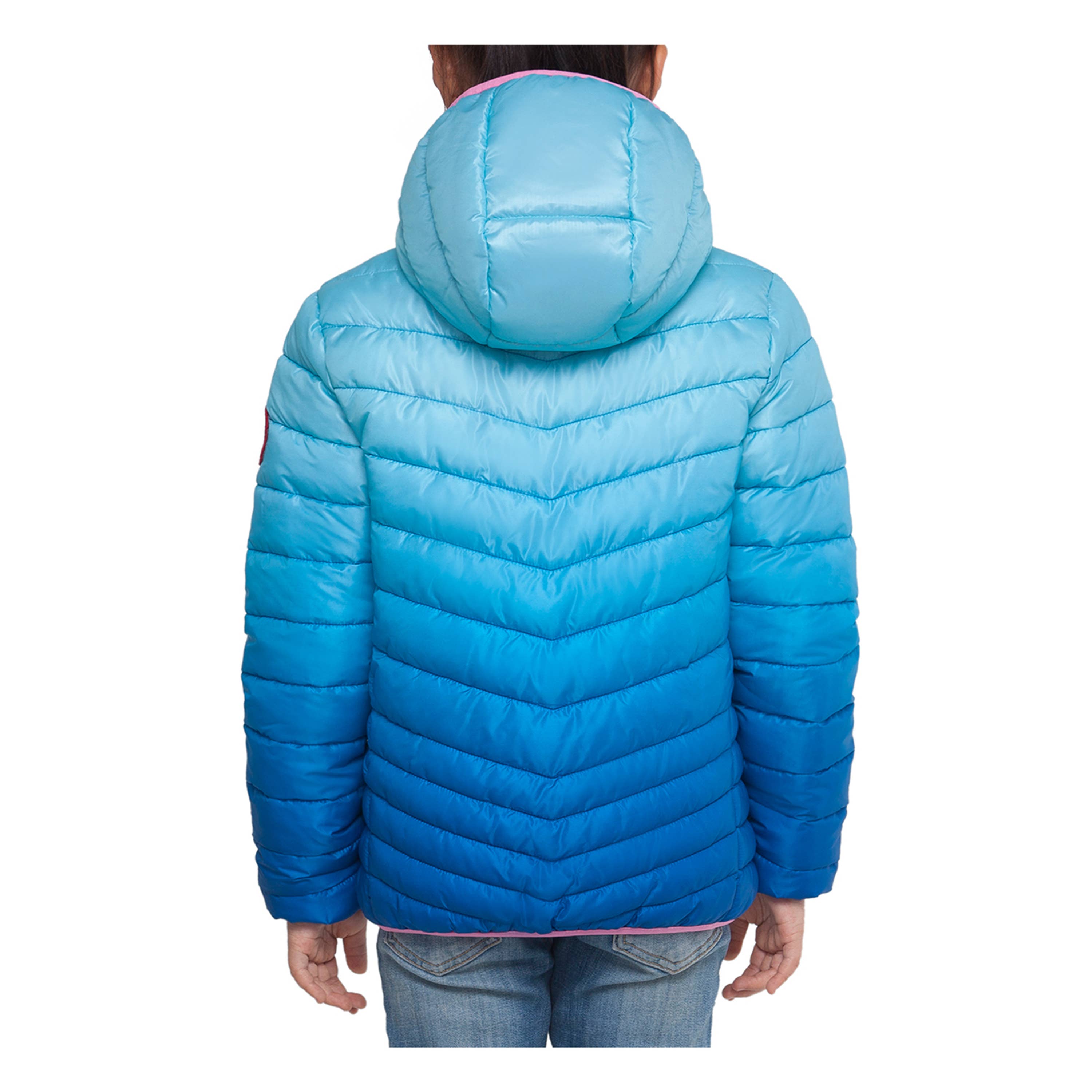 Rokka & Rolla - Wholesale Puffer Jacket - Kids - Girls' Reversible Light Puffer Jacket Coat17