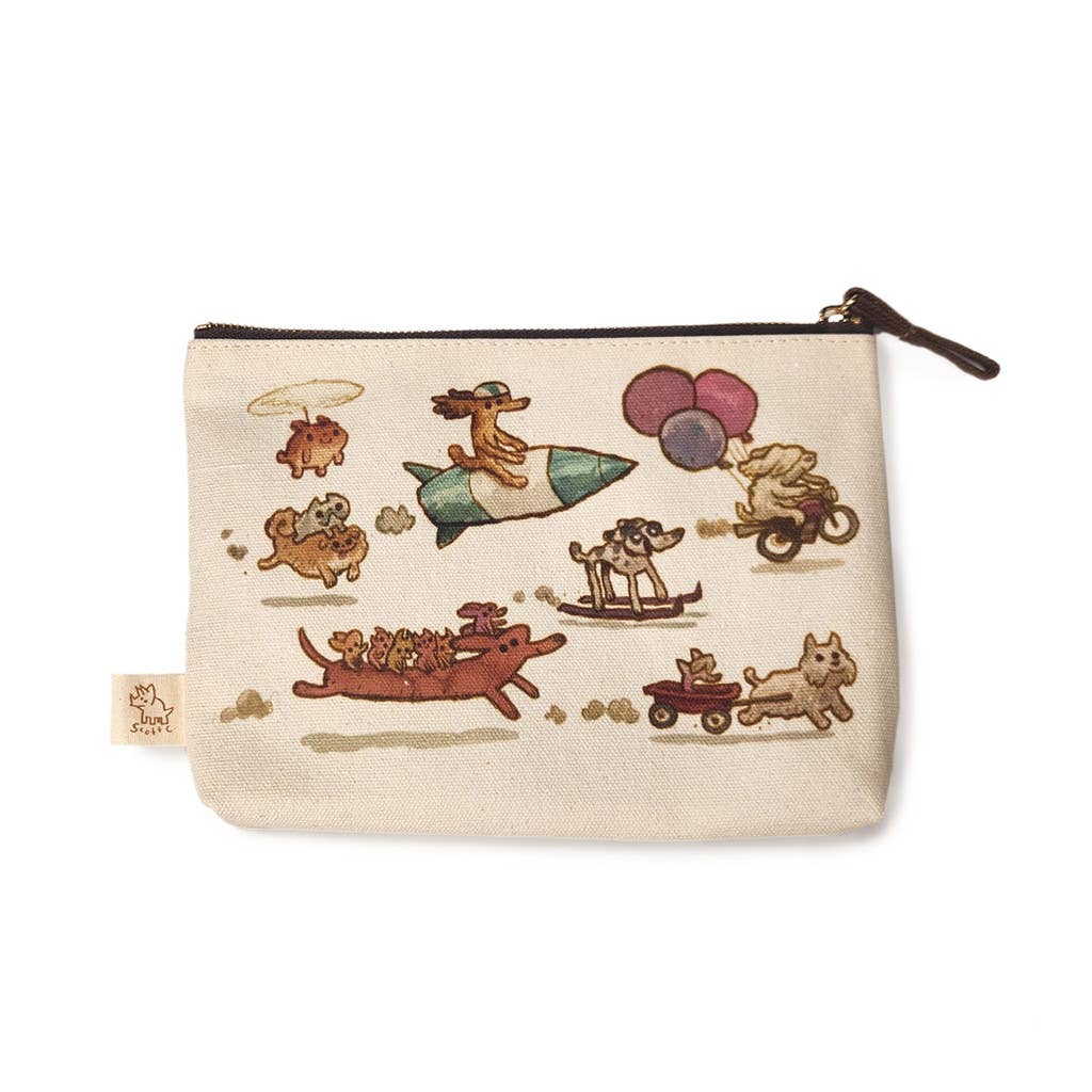 The Scott C Shop - Wholesale Pencil Case/Pouch - Dogs On The Go Pouch4