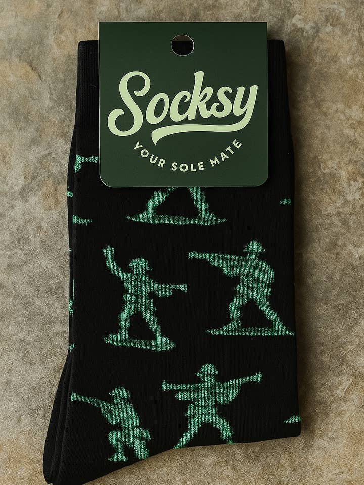Army Organic Cotton Socks for wholesale by Socksy