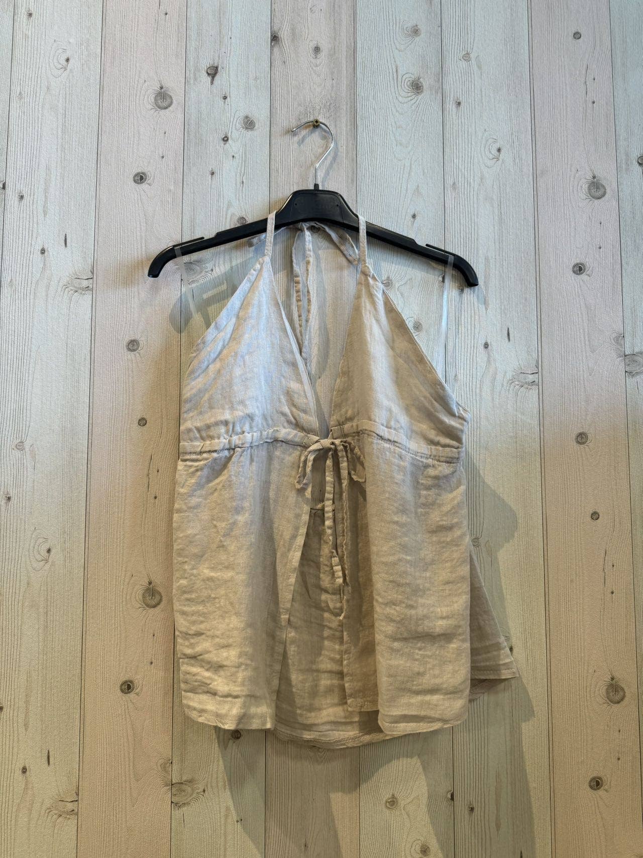 Linen & More - Vente Caraco – femme - T-shirt à bretelles ouvertes 100 % lin REF 215222