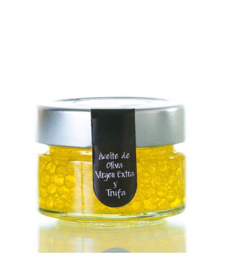 ESENCIA ANDALUSI GOURMET - Vente Huile d'olive - Huile d'olive extra vierge et perles de truffe 50 gr2