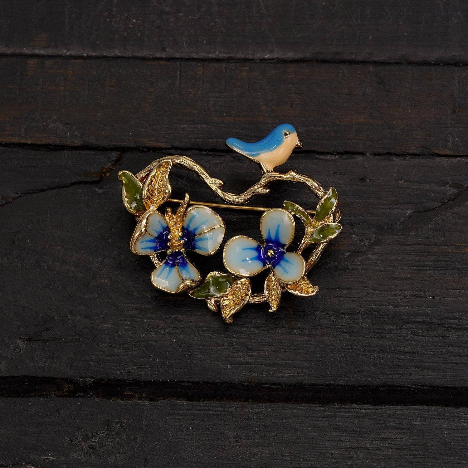 Tourtiwi – alfinete de lapela por atacado – Broche Retro de Girassol, Broche de Flor de Planta em Liga10