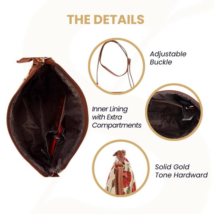 SignareArt - Wholesale Crossbody Bag - Women's - SLING-POP | POPPY SLING BAG PURSE CROSSBODY3