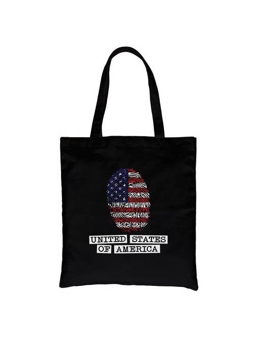 USA Fingerprint Bandiera di tela per la vendita all'ingrosso da parte di 365 In Love