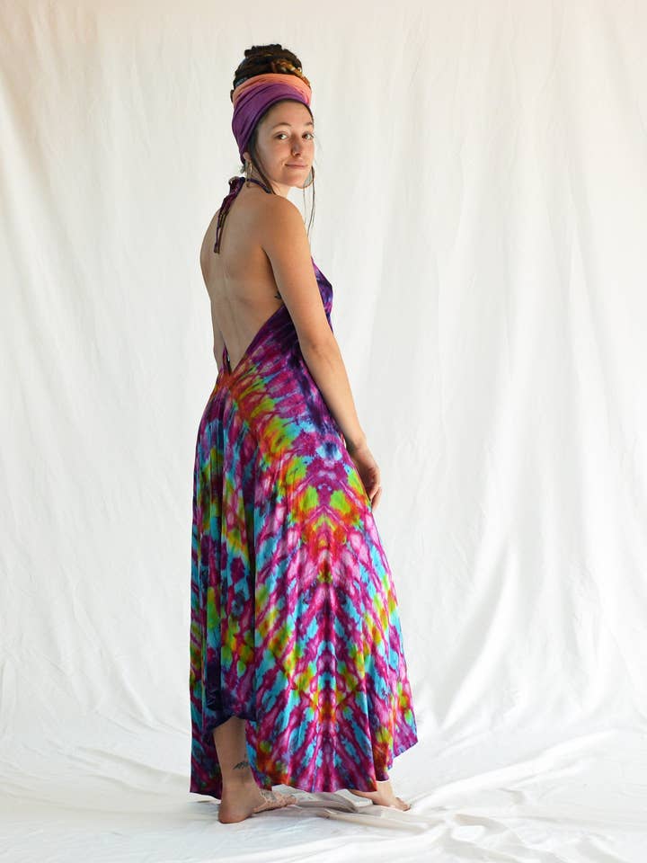 Soul Shine Maine - Wholesale Dress - Women's - The Sunny Days Dress | Ultra Violet Rainbow