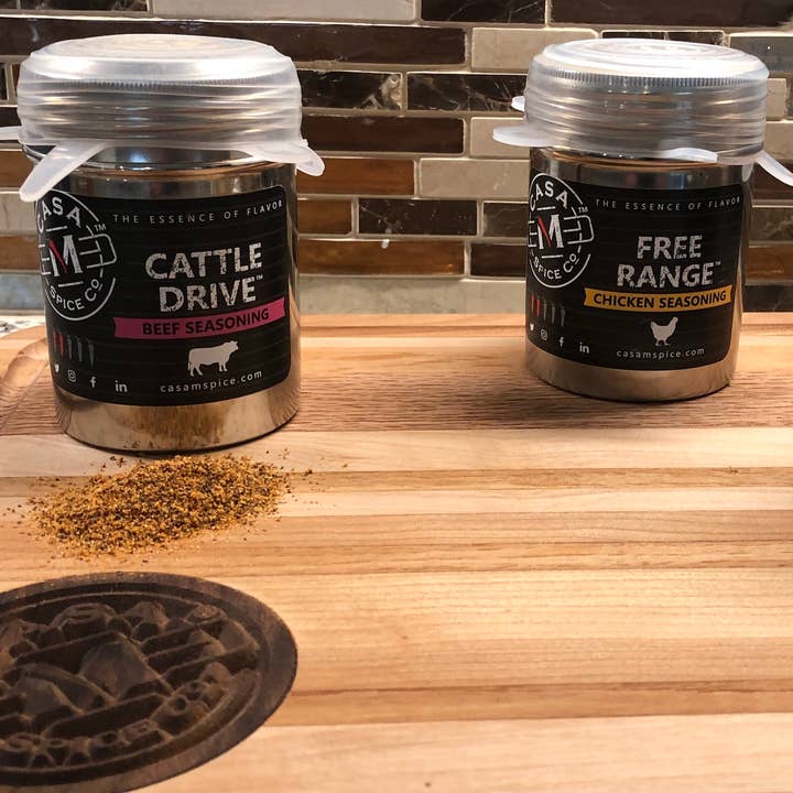 Casa M Spice Co LLC - Wholesale Dried spice mix - Mini Ranch Pack® (New Open-View Packaging!)7