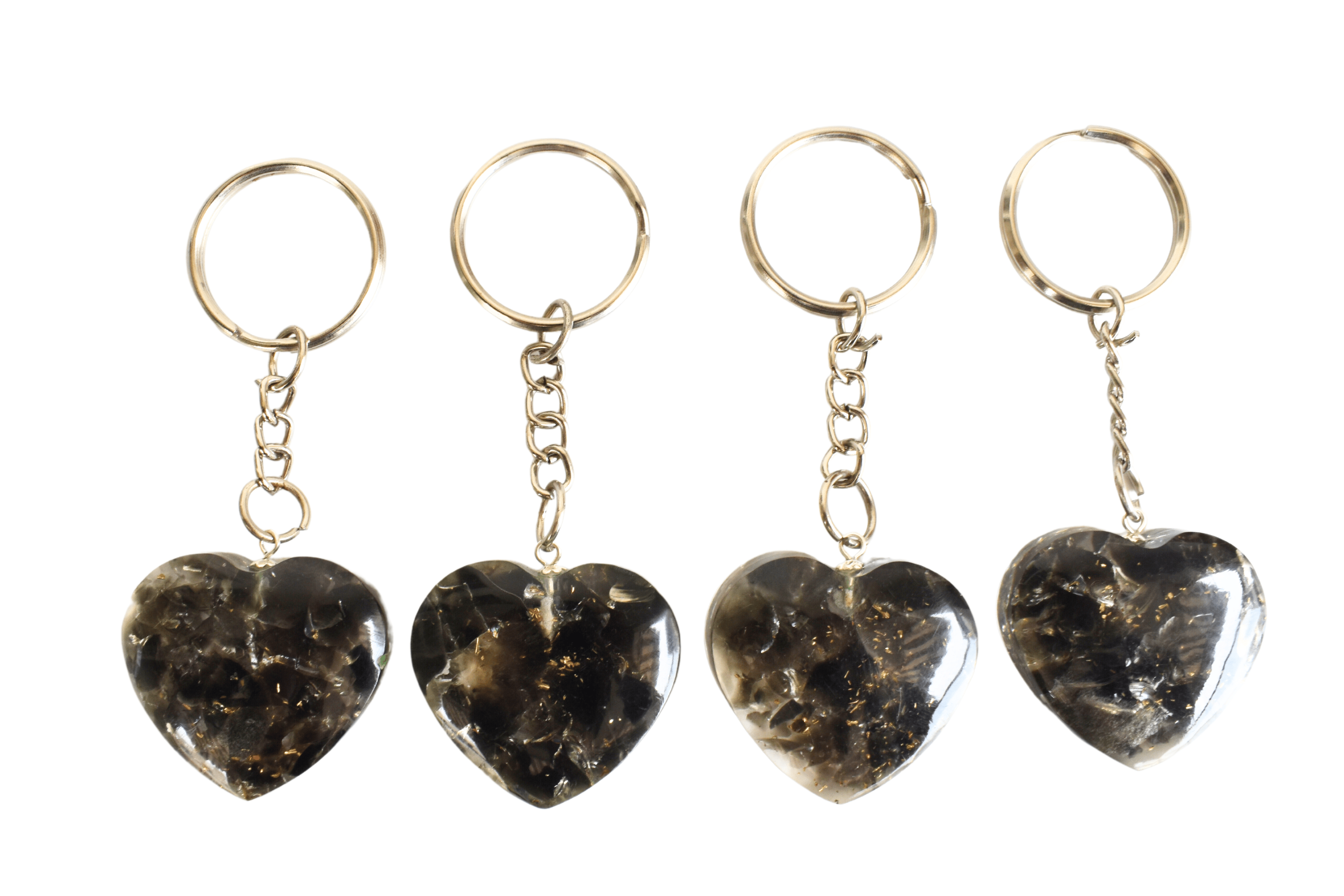 Soothing Crystals – wholesale Keychain – Unisex – Gemstone Keychain | Black Obsidian | Crystal Stone Keyring1