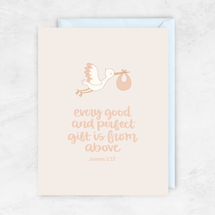 Every Good and Perfect Gift Is From Above for wholesale by E Calligraphy Cafe