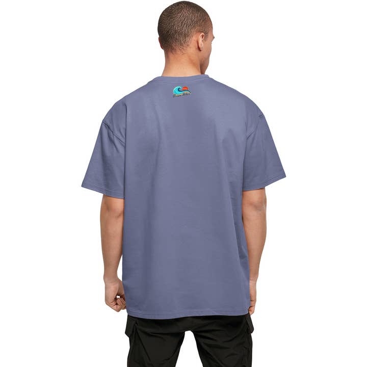 Ocean Wave – wholesale Screen printed t-shirt – unisex – Ocean Wave Coordinates Tee - Crantock14