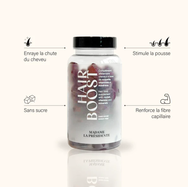 Madame La Présidente - Wholesale Oral Supplement/Vitamin - Hair Boost Sugar-Free - Hair Gummies1