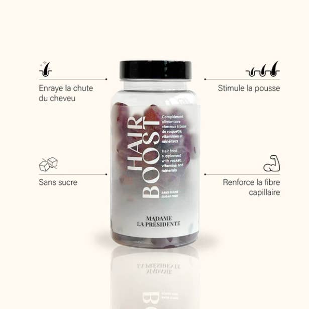 Madame La Présidente - Wholesale Oral Supplement/Vitamin - Hair Boost Sugar-Free - Hair Gummies1