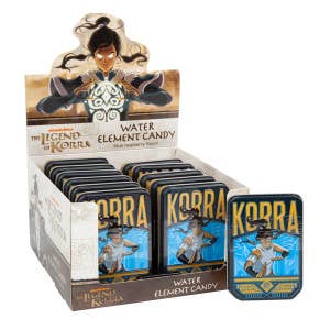 L&F Universal Goods - Wholesale Hard Candy - Avatar The Legend Of Korra Water Element Blue Rasp 12/1OZ0