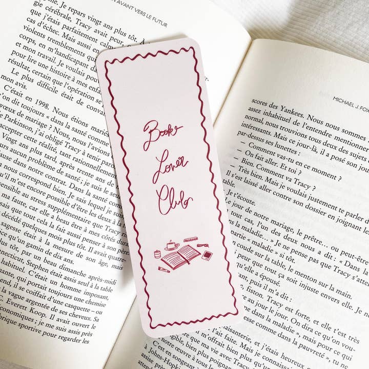 Bokmärke - bokälskarklubb för wholesale av Studioloujashop
