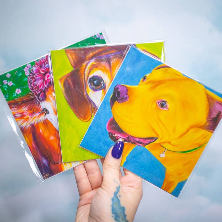 Chelzart - Wholesale Art Print - Cow Art Print | Colorful Cow Wall Decor | Cow Painting