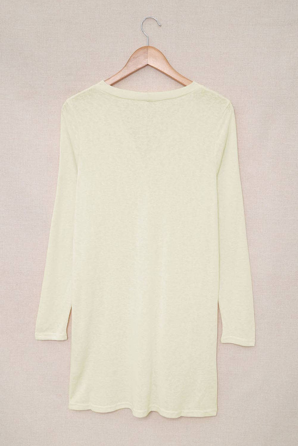 PRETTY BASH - Venta al por mayor Cárdigan - Mujer - Cárdigan sólido abierto con botones1