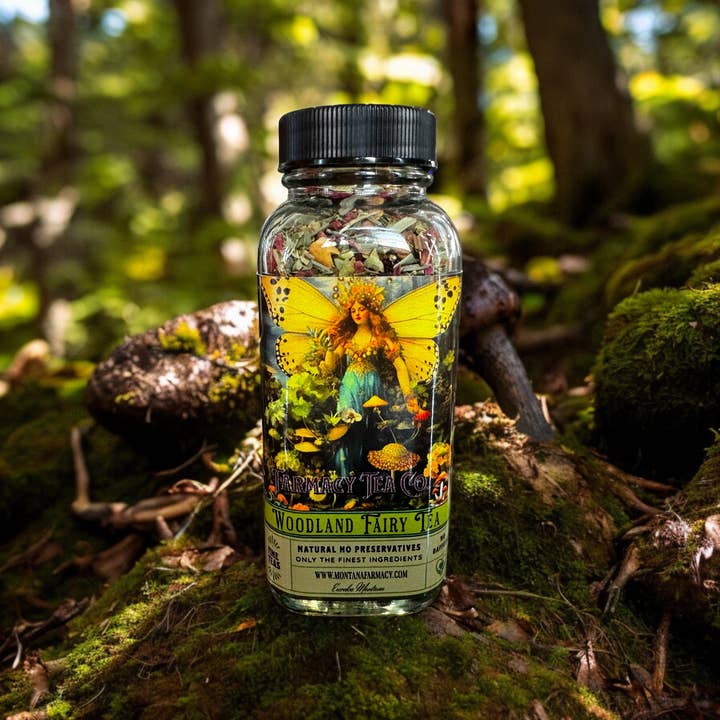 Montana Farmacy - Wholesale Loose Tea - Woodland Fairy Fairey Herbal Relaxation Tea Vintage sprite