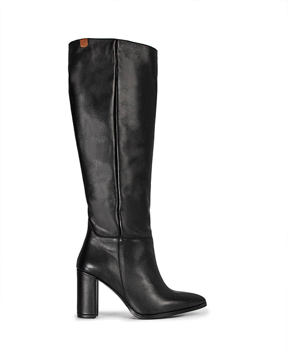POPA - Wholesale Boots - Women's - Julieta Black Leather Boot1