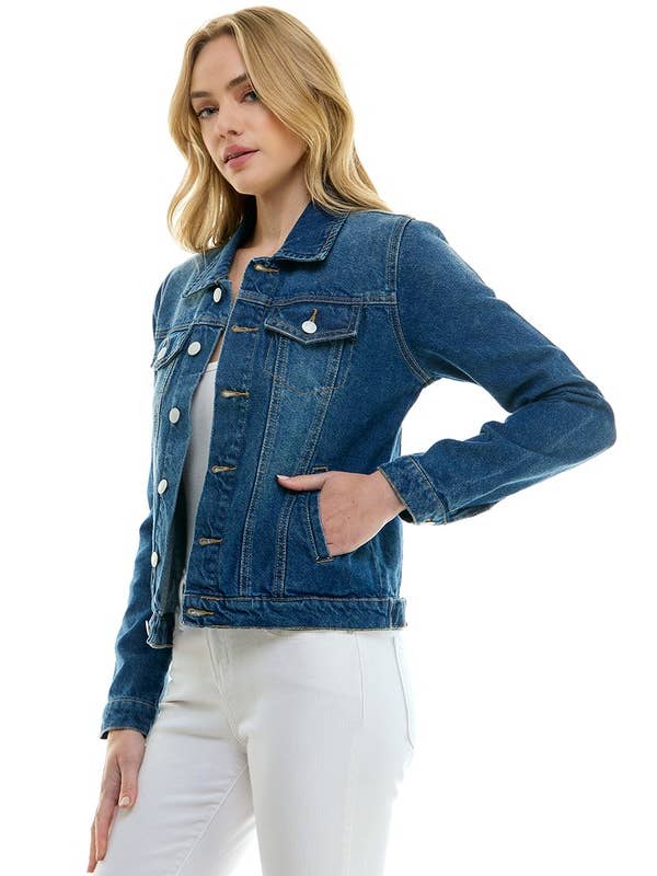 patrol jeans - Wholesale Denim Jacket - Women's - LADY SNOW CASUAL DENIM JEAN JACKET (OPEN PACK)