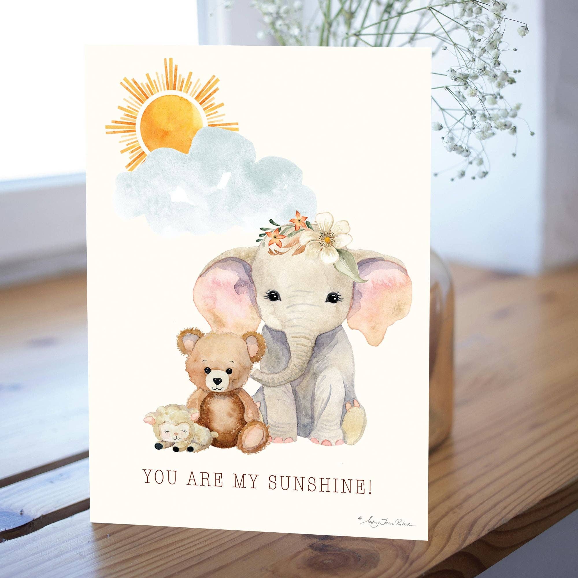 Crown Point Graphics - Wholesale Baby Card - You are my Sunshine | Baby Greeting Card0