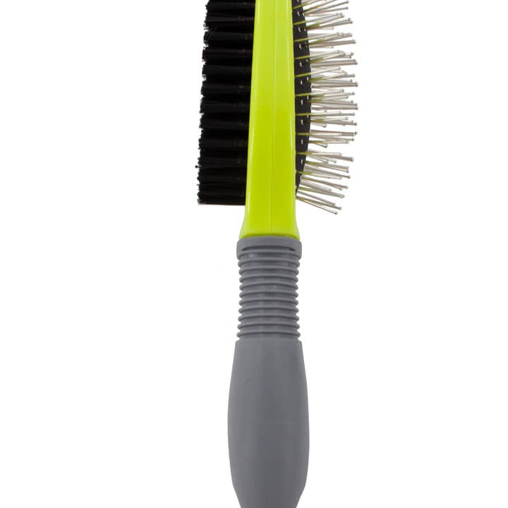 Precious Tails - Wholesale Pet Brush - Cat/Dog - Precious Tails Double-Sided Pet Grooming Brush