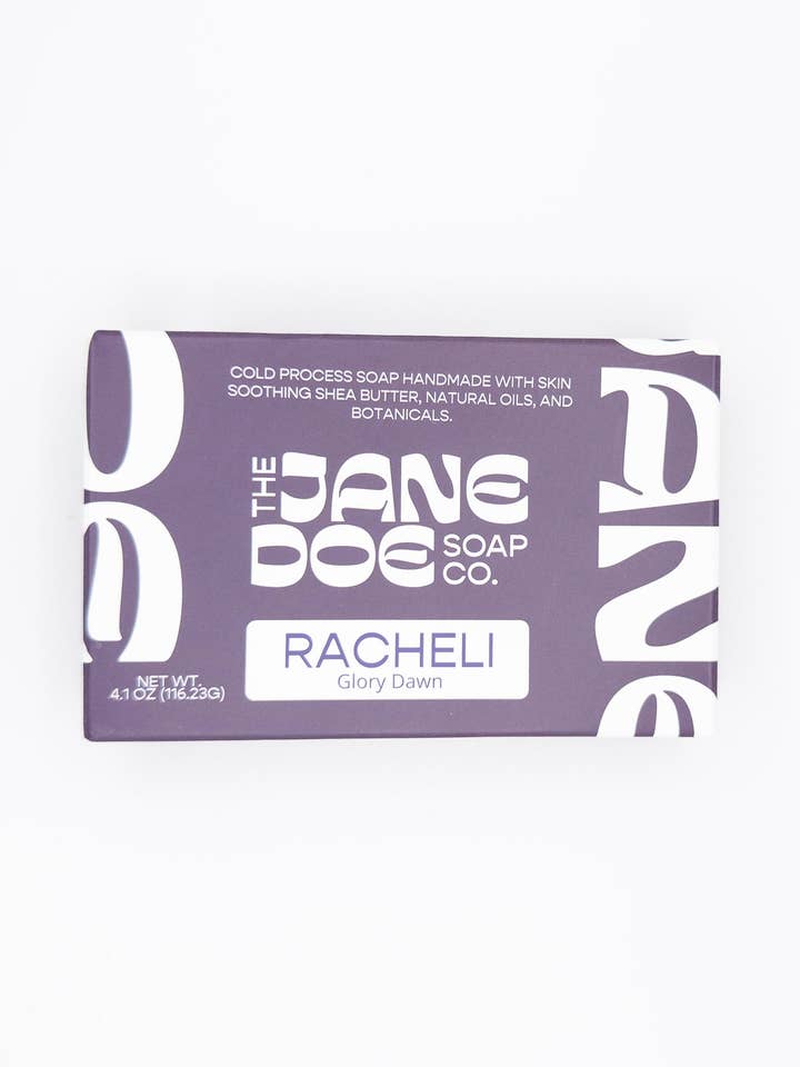 Racheli Glory Dawn Sabonete em Barra por atacado de The Jane Doe Soap Company