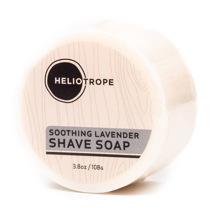 Jabón de afeitado calmante lavanda para venta al por mayor de Heliotrope