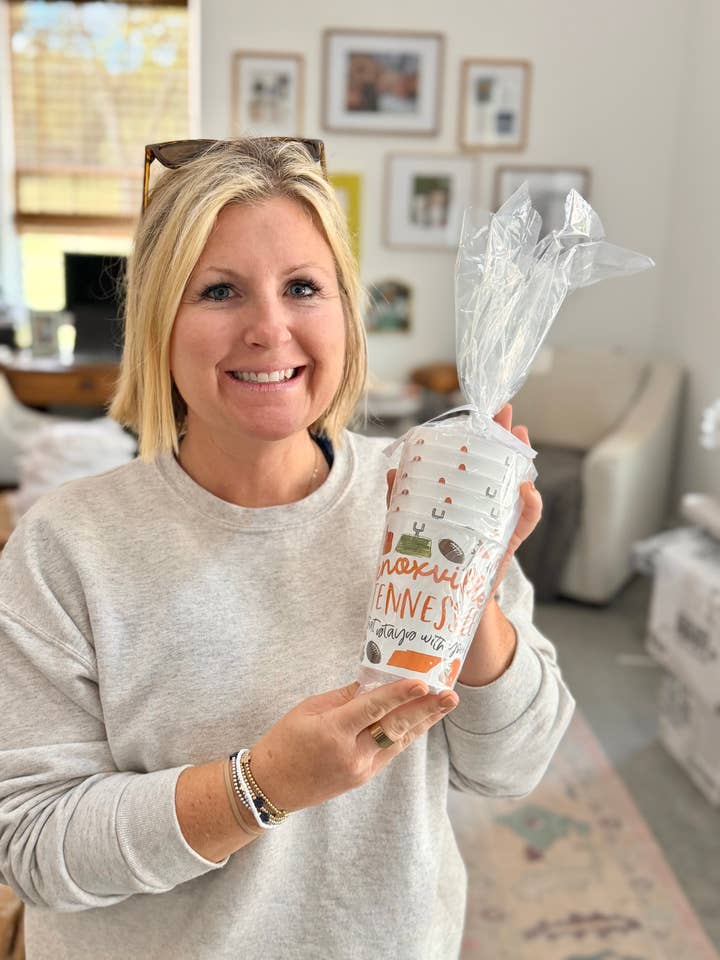 Gift Wrap for Reusable Cups for wholesale by Happy By Rachel, LLC