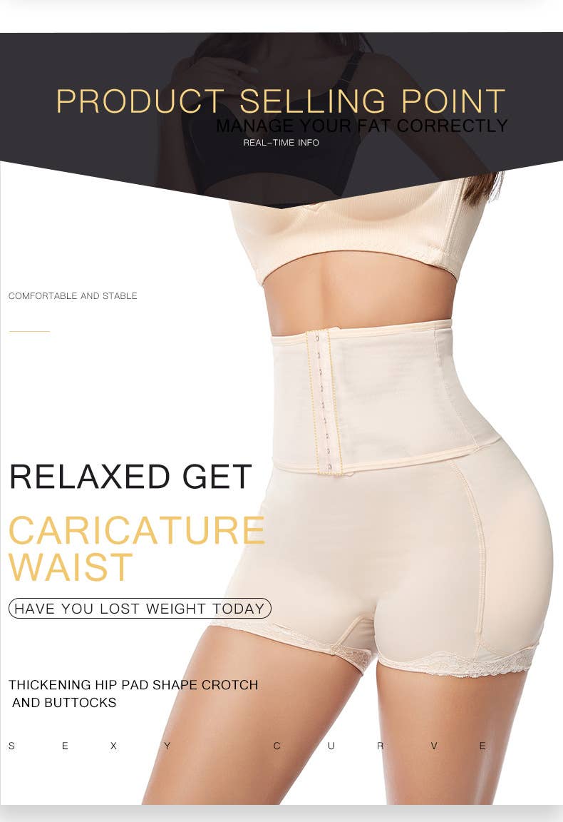 VIGOR - Vente Sous-vêtements sculptants – femme - Hips Shapers Waist Trainer Butt Lifter Tummy Control Shaper pour femmes12