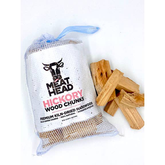 Meat Head Charcoal - Wholesale Outdoor Grill Tools - Crafted Hickory Wood Chunks2