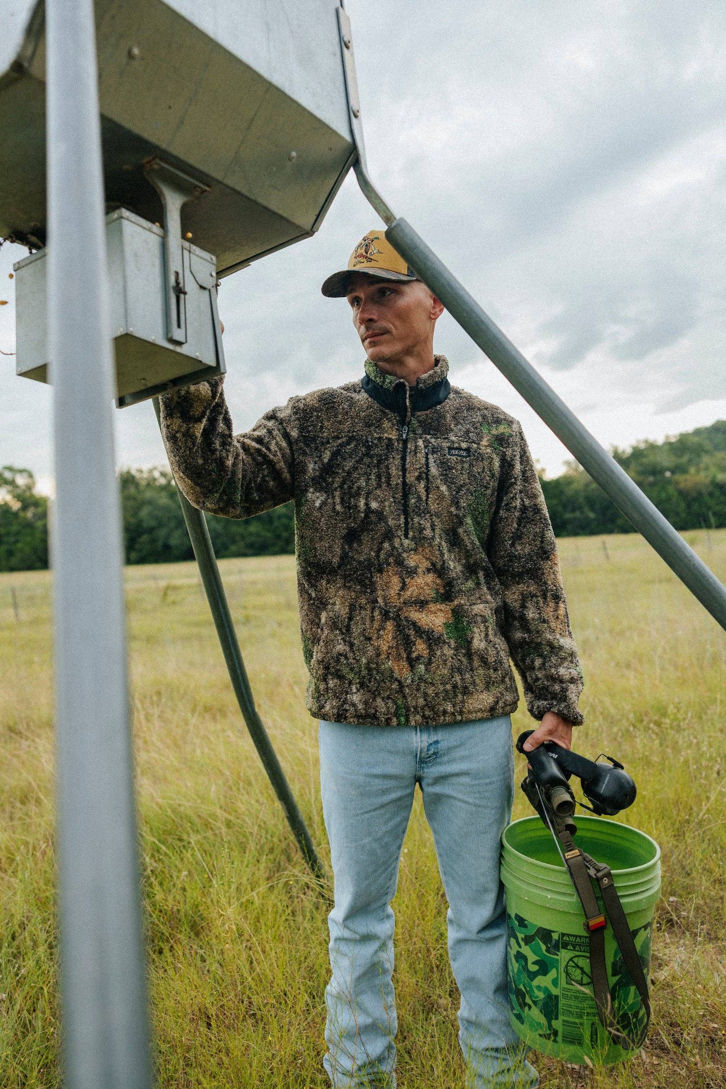 Yee Yee - Vente Polaire – homme - Pull-over Sherpa Realtree APX5