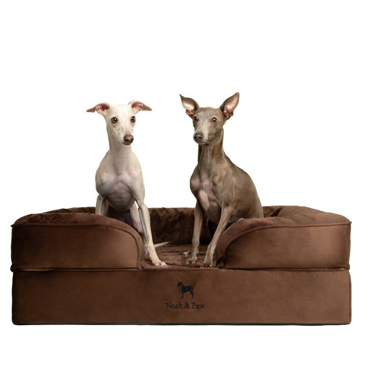 NOAH AND PAW LLC - Wholesale Bed voor huisdieren- Kat/hond - Velvet orthopedisch hondenbed met memoryfoam en verkoelende gel7