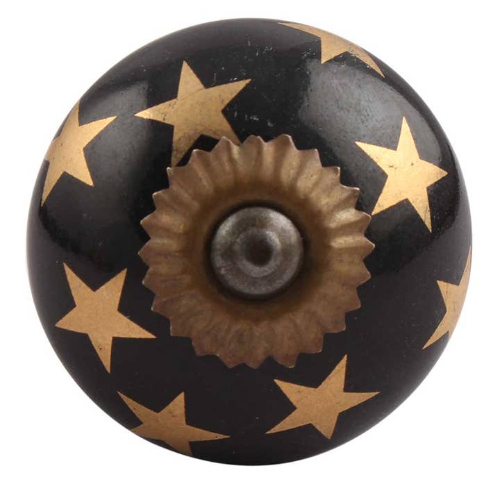 24 Piece Ceramic Kitchen Knobs Bathroom Handles for Cabinets for wholesale by Daana Paani LLC