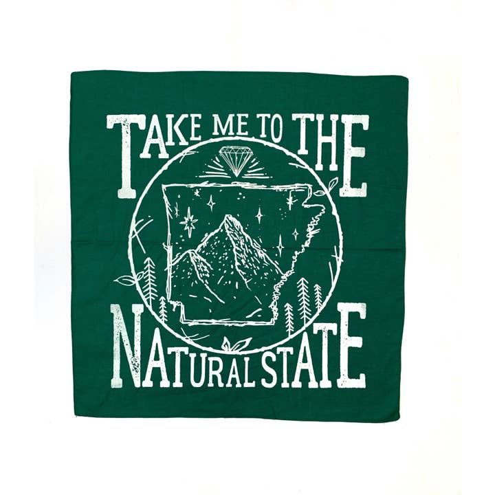 Take Me To The Natural State Bandana for wholesale by AR-T's
