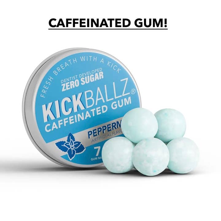 KickBallz Koffein-Kaugummi für den Großhandel von NYSLIFE