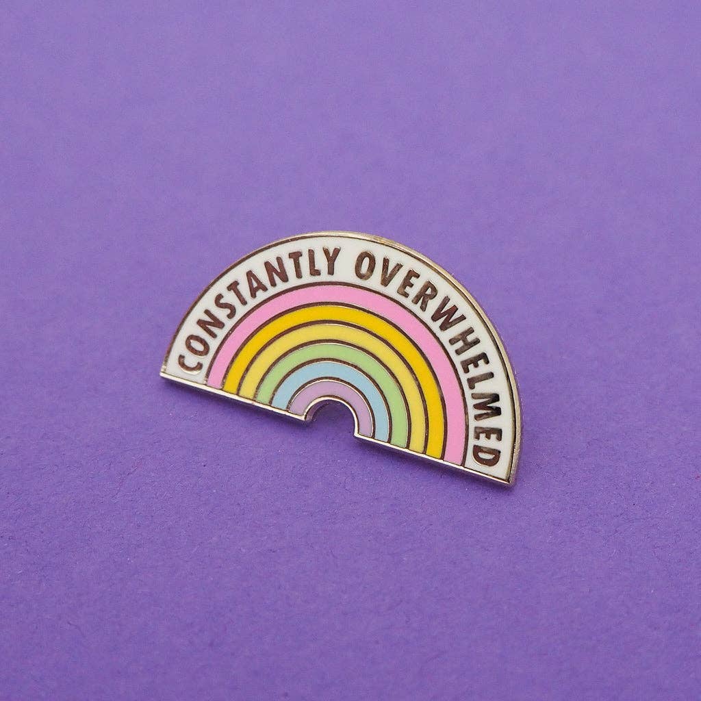 Hand Over Your Fairy Cakes - Wholesale Lapel pin/button - Constantly Overwhelmed Enamel Pin