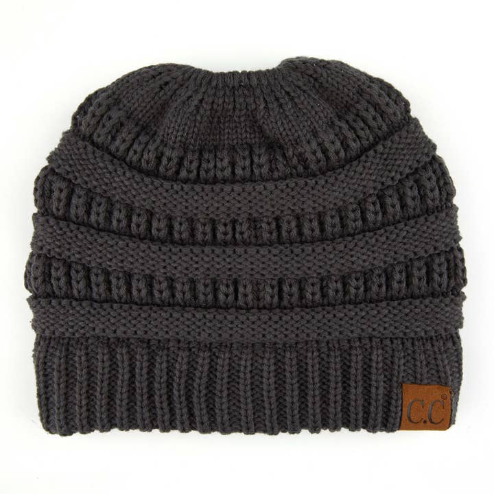 Truly Contagious - Wholesale Beanie - Kids - CC Kids Ponytail Beanie ( MB-847-KIDS )12