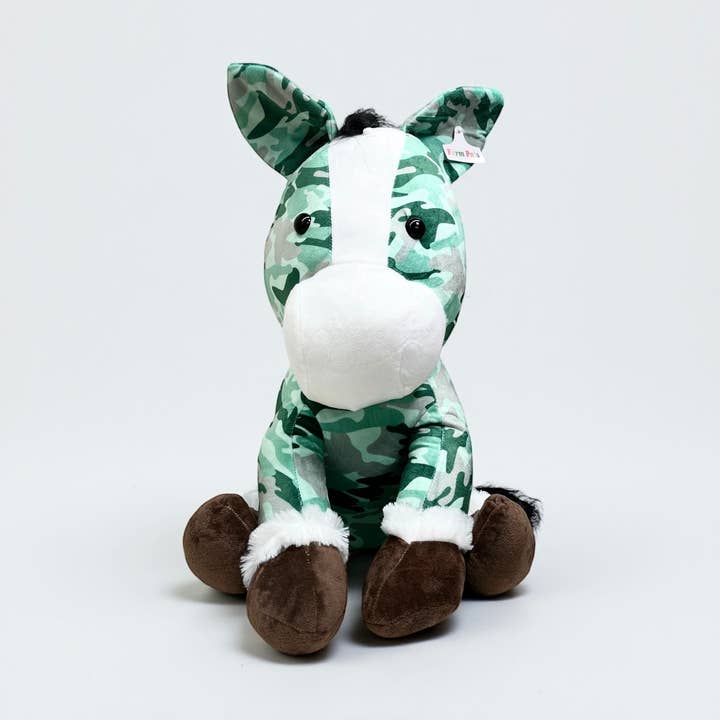 Large farm pal - green Como horse for wholesale by Western Linens