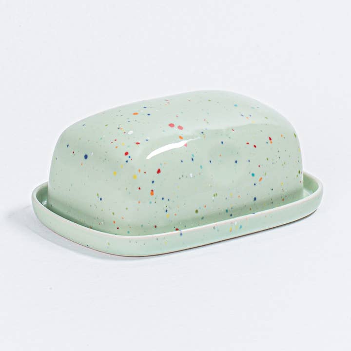 Beurrier New Party vert pour la vente par Egg Back Home