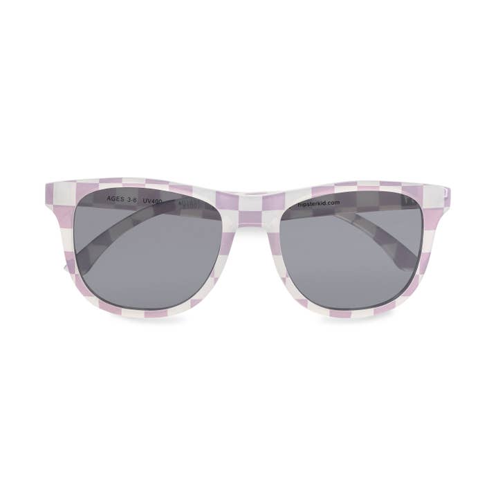 Hipsterkid – Großhandel Sonnenbrille – Kinder – Baby- und Kinder-Sonnenbrillen – Polarisiert, UV-Schutz, Schachbrettmuster