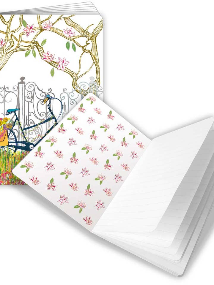 Splendid Notes Journal A6 - Bike - Old-fashioned Printing for wholesale by Acte tre US/UK