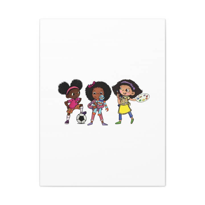 Ikuzi Dolls - Wholesale Art Print - Kids & Baby - Kids' Canvas Wall Art - Playful Characters for Creative Spaces42